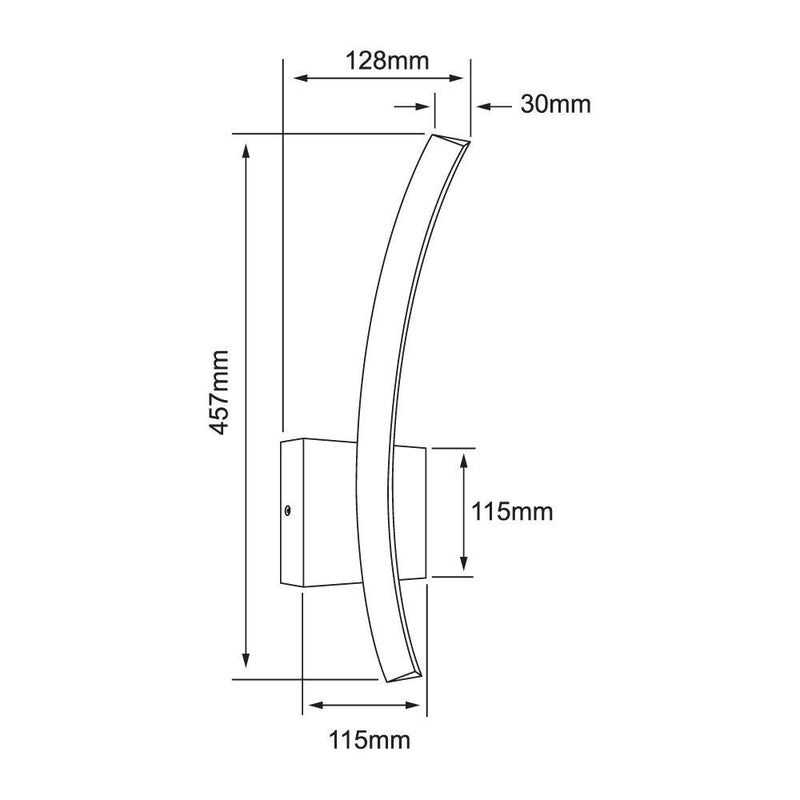 Pared Exterior 09HLED1177MV30B Australis