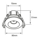 Empotrado Interior 09YDLED109MV65B Steam
