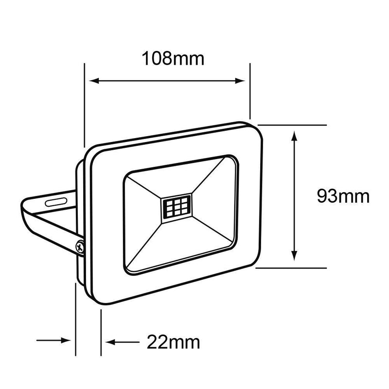 Reflector Exterior 10LQLED30MVN Cyperus I