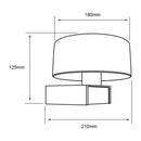 Pared Interior 10TLLED3515MV30B Skat