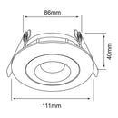 Empotrado Interior 10YDR001MVB Elisium I