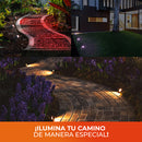 Estaca Exterior Serie Reflectores Exterior 12HLED59RGBMVNTCW Smart Color Beams 12Wx4