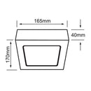 Plafon Interior 12PTLLEDC65MVN Algedi II