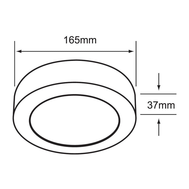 Plafon Interior 12PTLLEDR30MVB Ankaa II