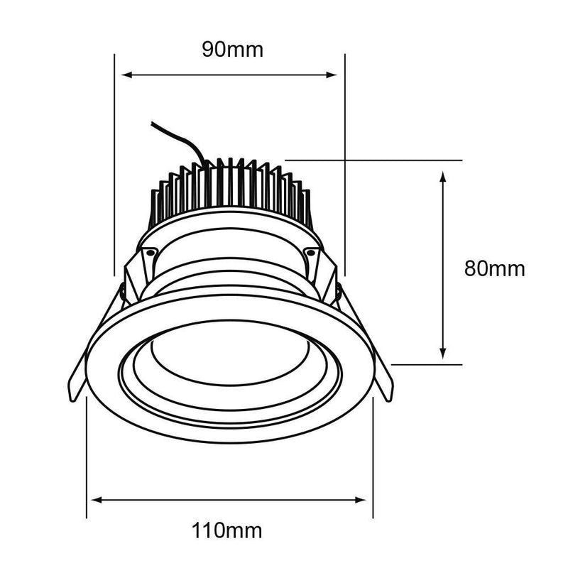 Empotrado Interior 13DYDLED004V65B Alioth I
