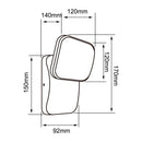 Pared Exterior 13HLED1179MV40G Polux II