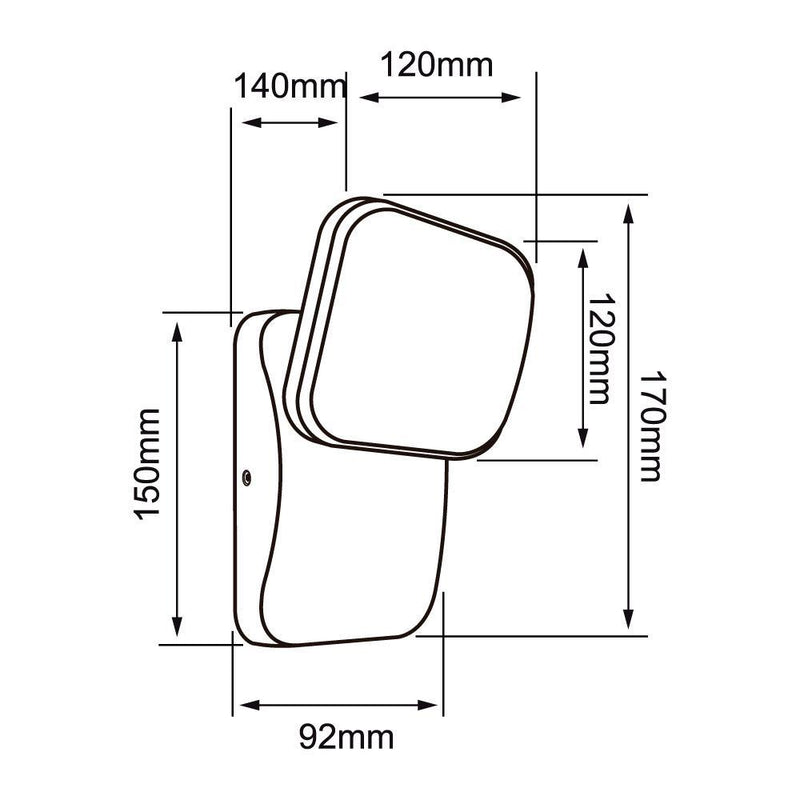 Pared Exterior 13HLED1179MV40G Polux II