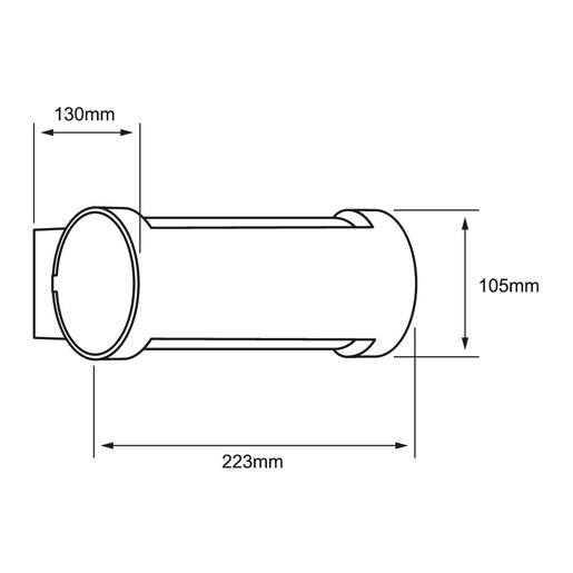 Pared Exterior 13HLED374MV30G Stella