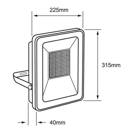 Reflector Exterior 150LQLEDT30MVN Zibal VI