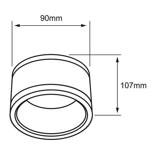 Plafon Interior 15PTLLED1140MVCCTB Elara I