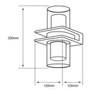 Pared Exterior 16HLED1053V30G Chort