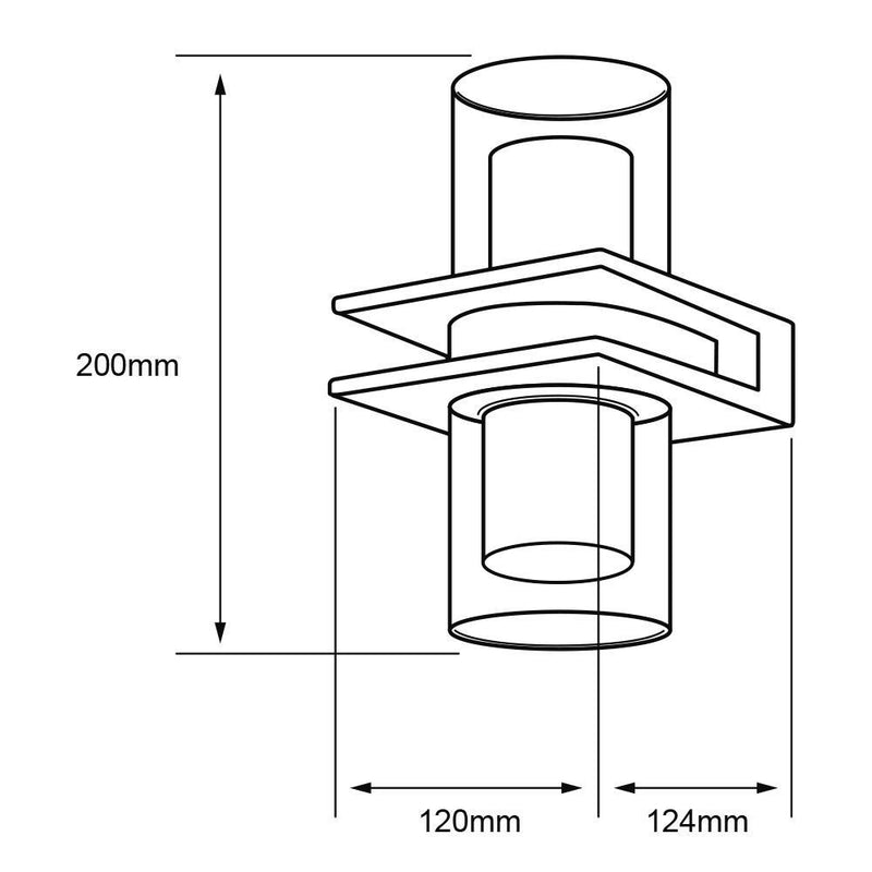 Pared Exterior 16HLED1053V30G Chort