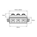 Empotrado Interior 17YDLED458MV30BN Acamar III