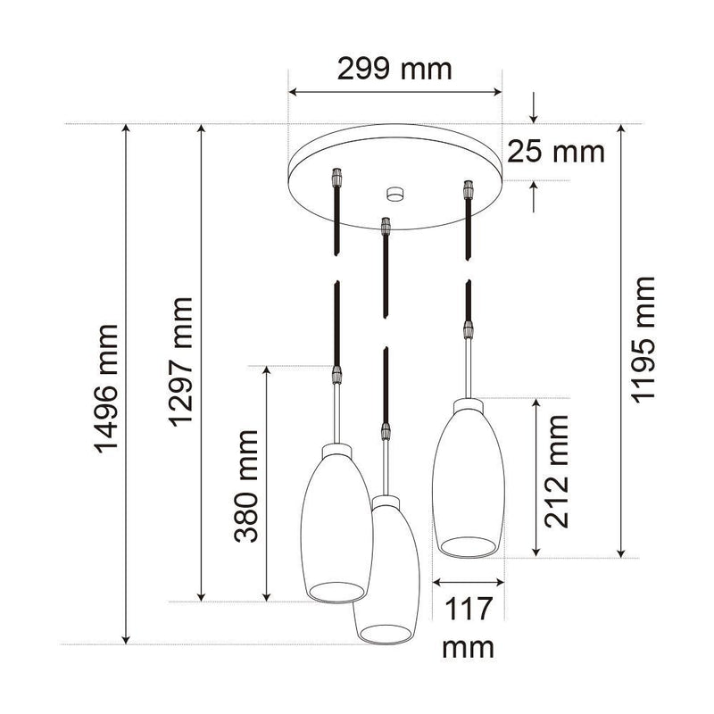 Colgante Interior 180CTL1003MVOP Maruk II