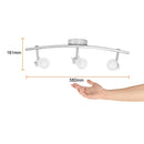 Riel Y Spot Interior 180LVR903MVS Barcelo I