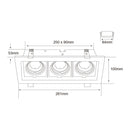 Empotrado Interior 180YD4003MVN Alicante II