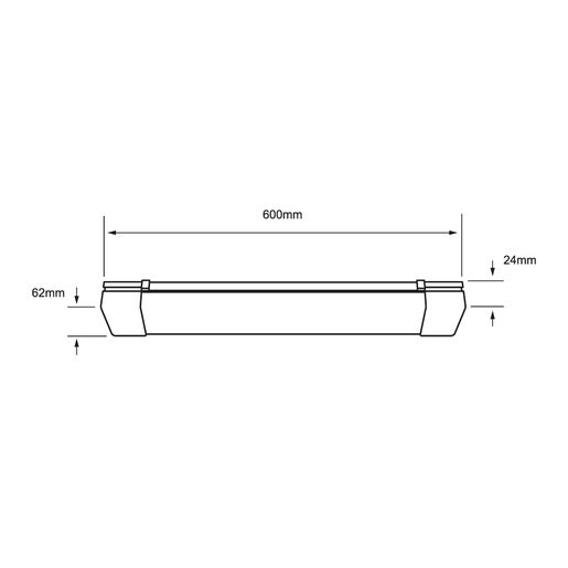 Gabinete Interior 18FLCPLED60MV40B Leda I