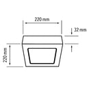 Plafon Interior 18PTLLEDC30MVB Algedi III