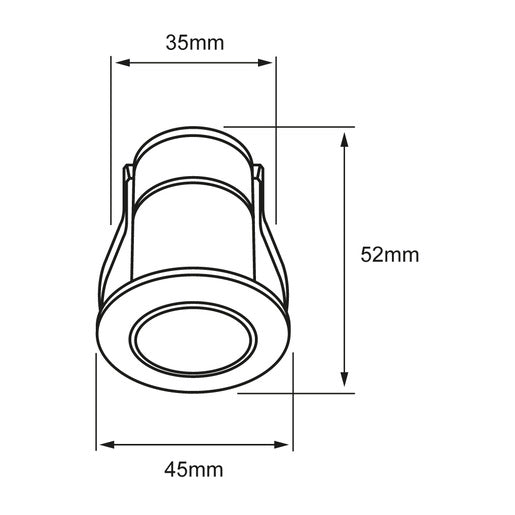 Empotrado Interior 1YDLED1091MV30B Foramen II