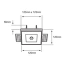 Empotrado Interior 1YDLED466MV30B Cervantes II