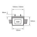Empotrado Interior 1YDLED467MV30B Cervantes III