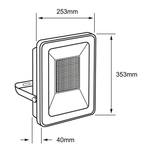 Reflector Exterior 200LQLEDT30MVN Zibal VII