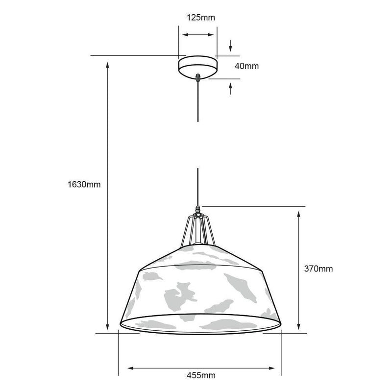 Colgante Interior 20CTL1310MVAC Tian
