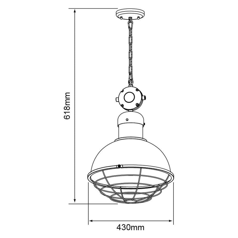 Colgante Interior 20CTL1410MVBA Bessel