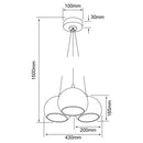 Colgante Interior 20CTL8187MVN Agora III