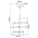 Colgante Interior 20CTL8190MVN Sestus