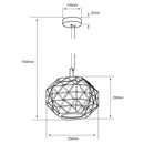 Colgante Interior 20CTL8193MVCH Porrima