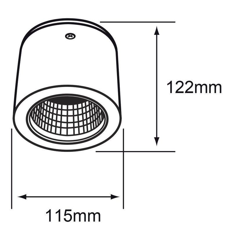 Riel Y Spot Interior 20DYSNLED009V30B Ashlesha I