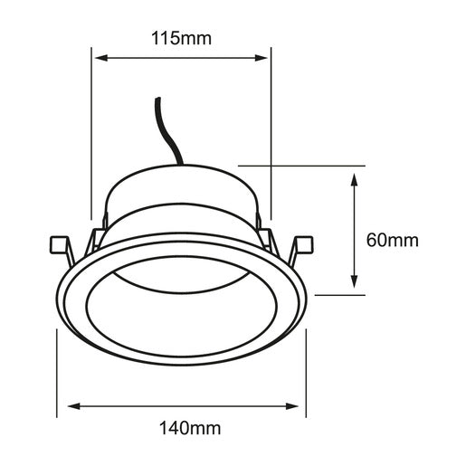 Empotrado Interior 20YDLED015MV30B Kamuy