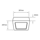 Plafon Interior 24PTLLEDC65MVB Algedi IV