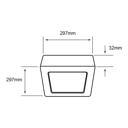 Plafon Interior 24PTLLEDC65MVN Algedi IV