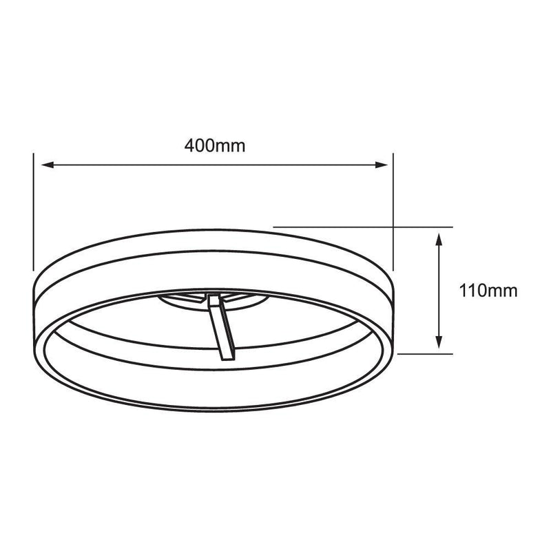 Plafon Interior 25DPTLLED206V30S Kaitos II