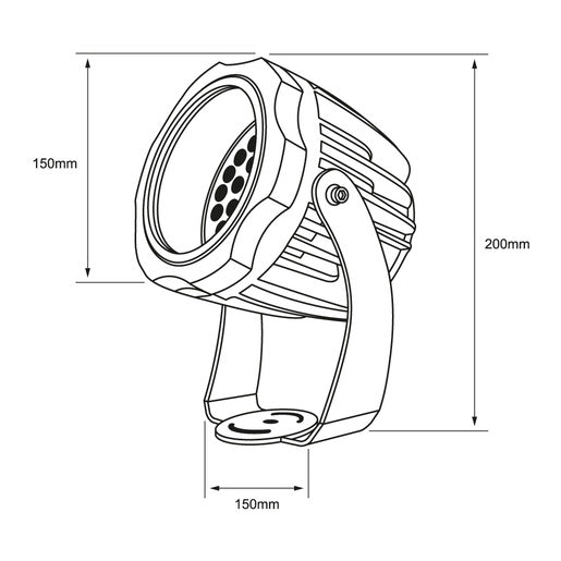 Reflector Exterior 28HLED767LLAZMVG Suhail