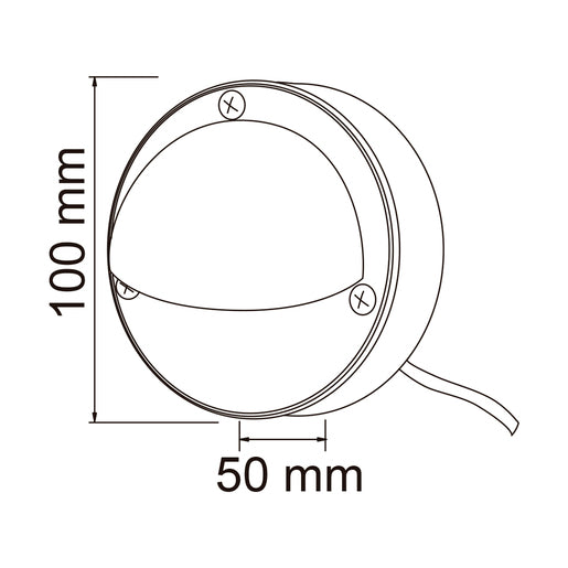 Cortesia Exterior 2HLED920DC30B Caspe I