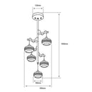 Colgante Interior 300CTL8405MVCT Diadem IV