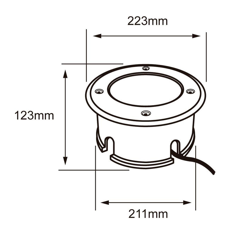 Empotrado Exterior 30HLED962V30S Monoceros