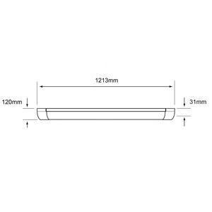 Gabinete Interior 35FLCPLED001MVBTCW Zion Smart
