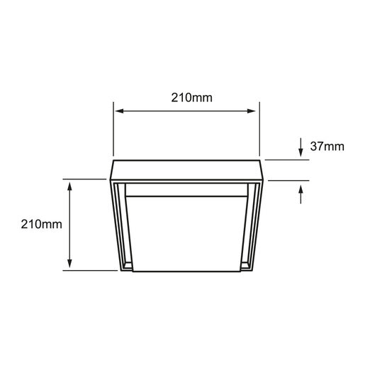 Plafon Interior 35PTLLED1133CV30G Okab III