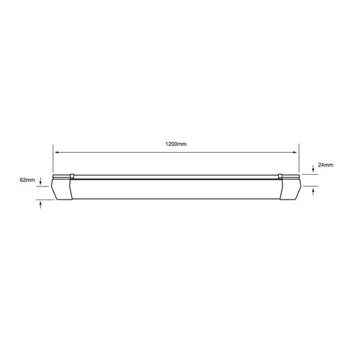 Gabinete Interior 36FLCPLED120MV40B Leda II