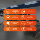 Gabinete Interior 36FLCPLED120MV65B Leda II