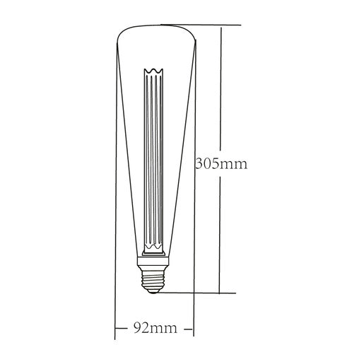 Foco Led Vintage 3DST94LEDFC20VA