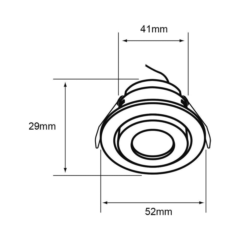 Empotrado Interior 3DYDLED801V30B Lota