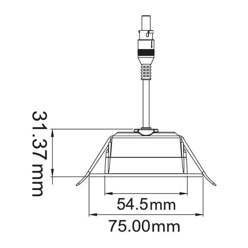 Empotrado Interior 3YDLED1086MV27B Lita II