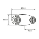 Emergencia 4EMLED2H20MV65B Vigia