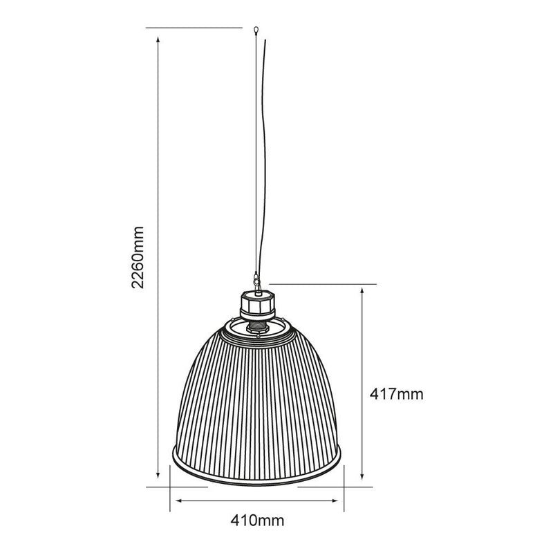 Suspender Industrial 50LFC120LED65MVG Pompeya II