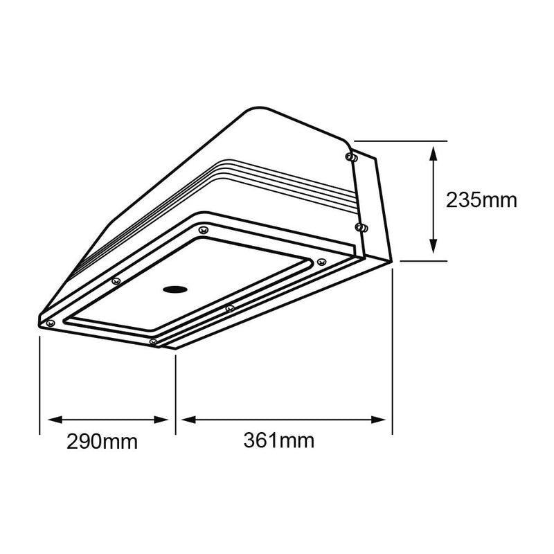 Pared Exterior 50WPMLEDMV40CF Meissa